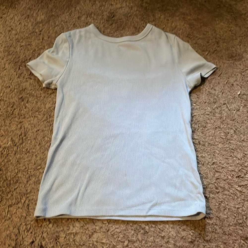 Light blue shirt